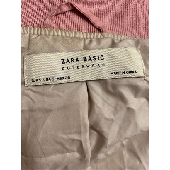 Pink Bomber Jacket from Zara - Picture 6 of 6